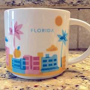 Starbucks You Are Here Collection Florida Mug